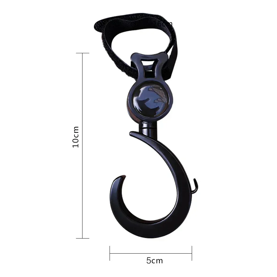 1/2PCS Baby Bag Stroller Hooks Infant Organizer Bag Hanger Stroller Accessories Large Hook Shopping Prop Multifunction Pram Hook