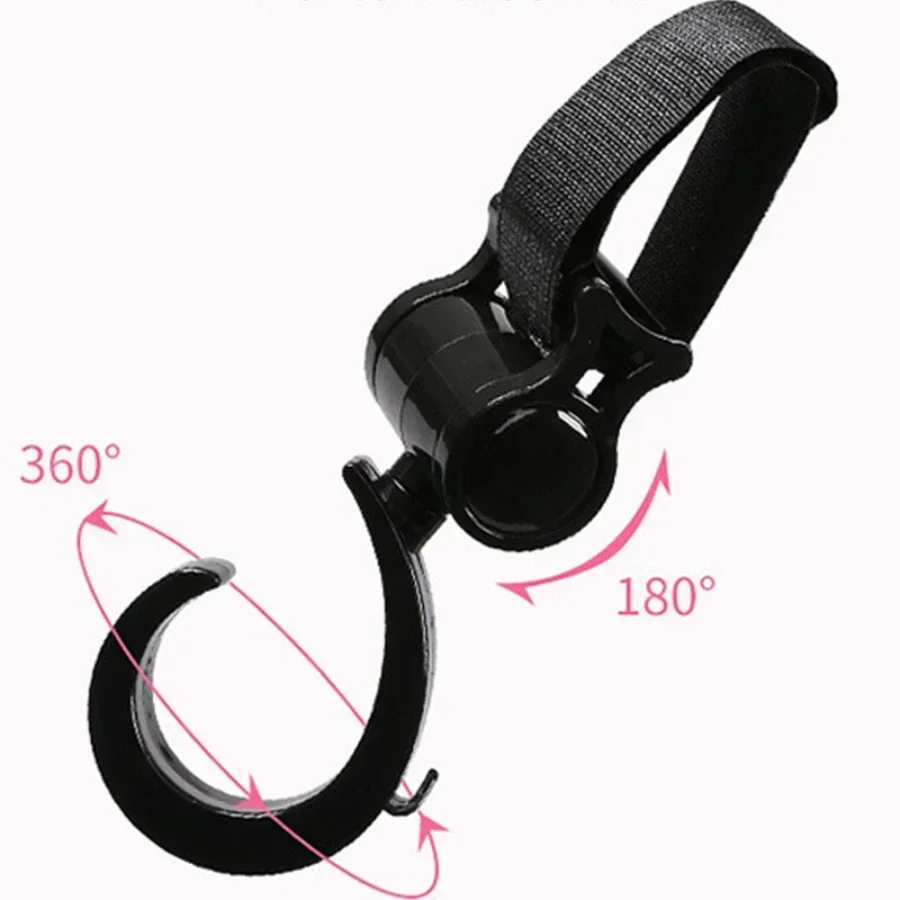 1/2PCS Baby Bag Stroller Hooks Infant Organizer Bag Hanger Stroller Accessories Large Hook Shopping Prop Multifunction Pram Hook