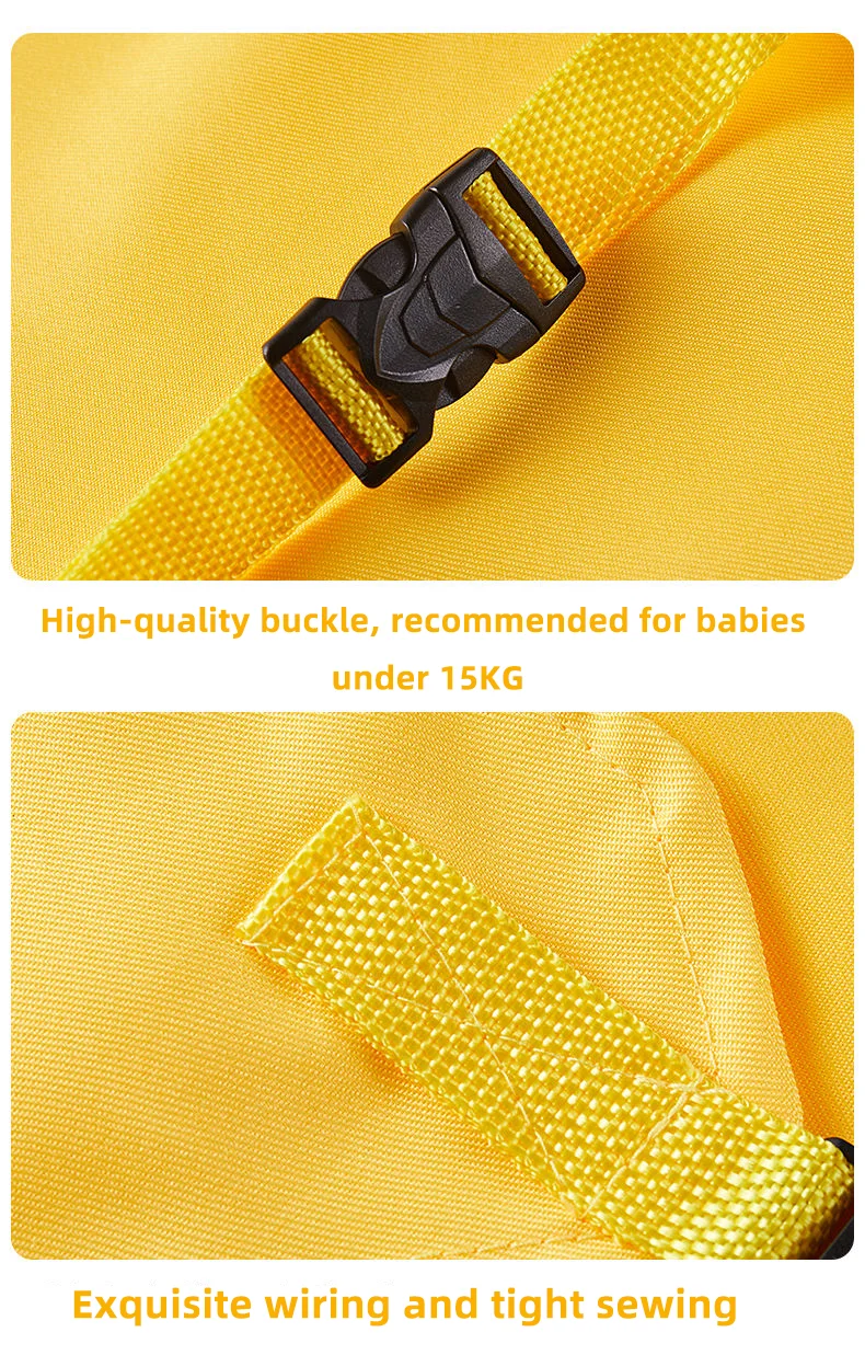 PANGDUBE Toddler Safety Harness Seat Belt Foldable Portable Baby Meal Strap with Fixed Belt for Dining Chair High Chair Travel