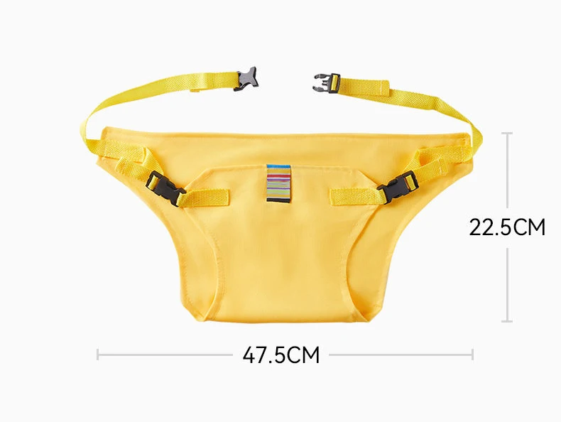 PANGDUBE Toddler Safety Harness Seat Belt Foldable Portable Baby Meal Strap with Fixed Belt for Dining Chair High Chair Travel