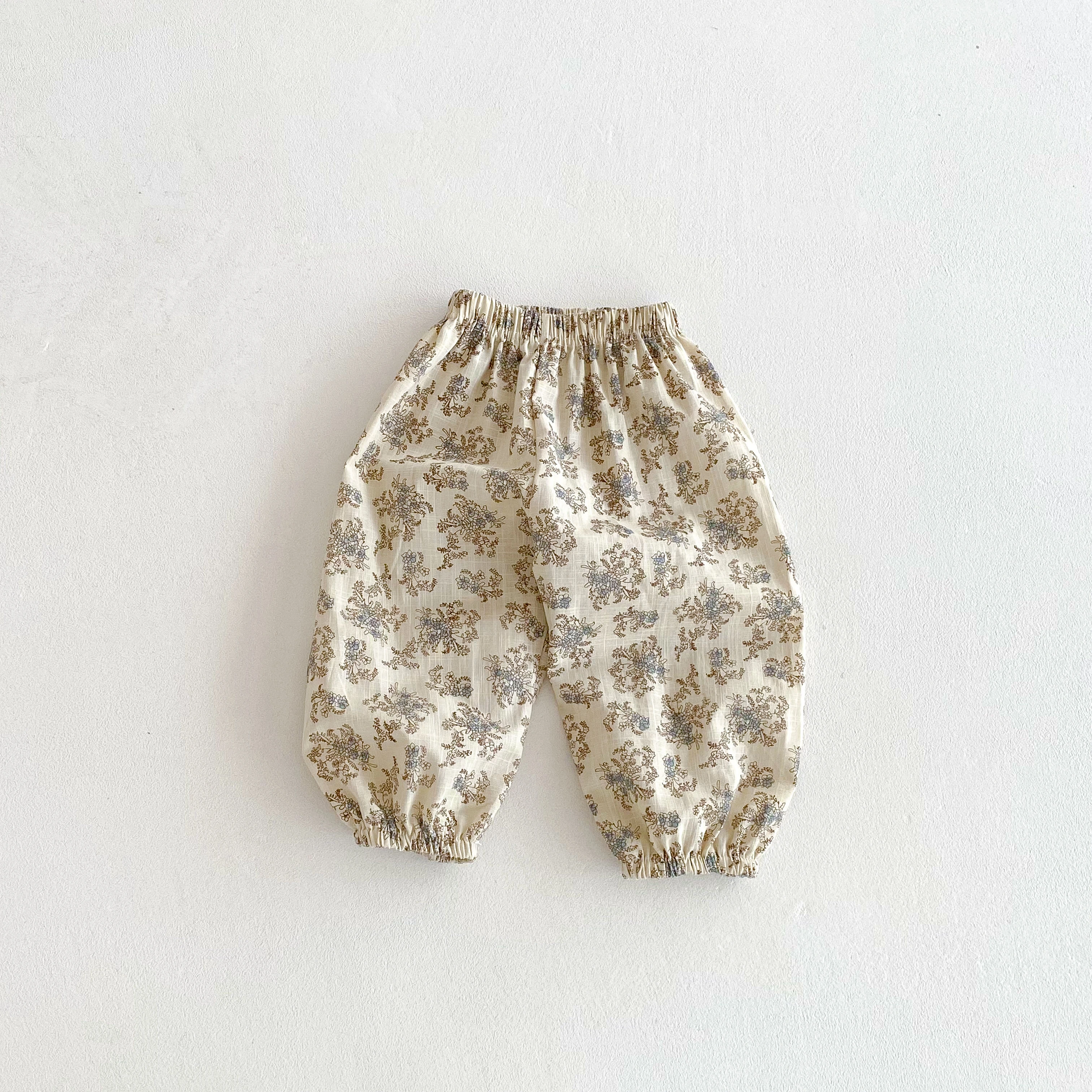Summer Pants For Boys Girls Loose Casual Pants Full Print Trousers Child Casual Fashion Bloomers Outer Wear All-match Pants