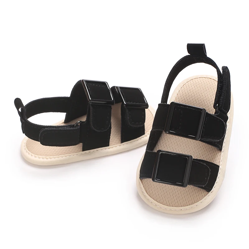 Infant Pre-Walker Shoes 0-1Year Baby Boys Casual Sandals Solid Color Breathable Comfort Spring Daily Walking Shoes