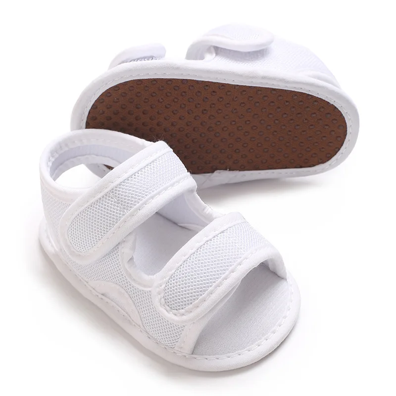 Infant Pre-Walker Shoes 0-1Year Baby Boys Casual Sandals Solid Color Breathable Comfort Spring Daily Walking Shoes