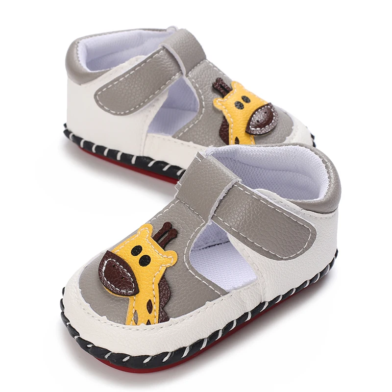 Infant Pre-Walker Shoes 0-1Year Baby Boys Casual Sandals Solid Color Breathable Comfort Spring Daily Walking Shoes