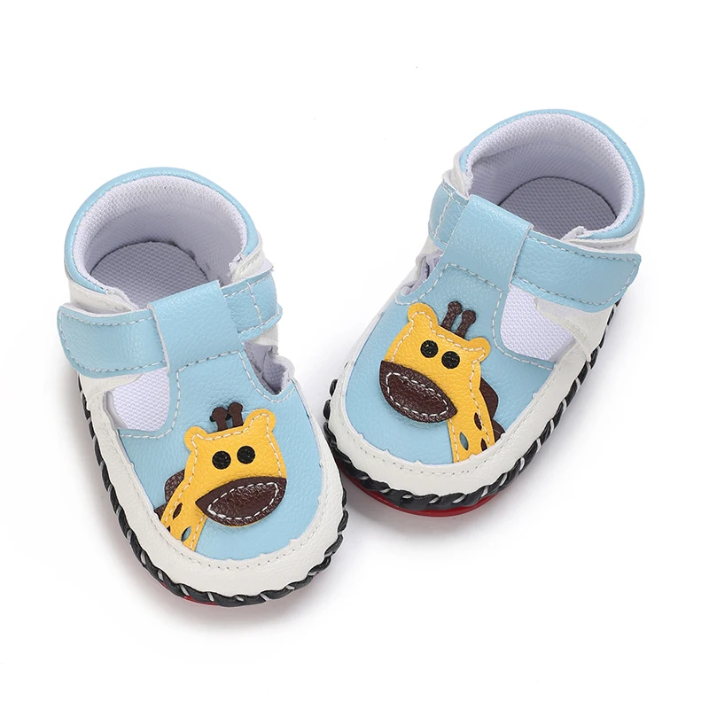 Infant Pre-Walker Shoes 0-1Year Baby Boys Casual Sandals Solid Color Breathable Comfort Spring Daily Walking Shoes