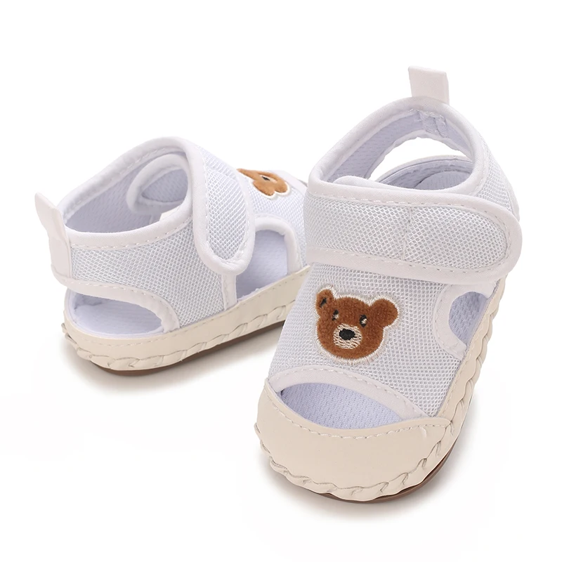 Infant Pre-Walker Shoes 0-1Year Baby Boys Casual Sandals Solid Color Breathable Comfort Spring Daily Walking Shoes