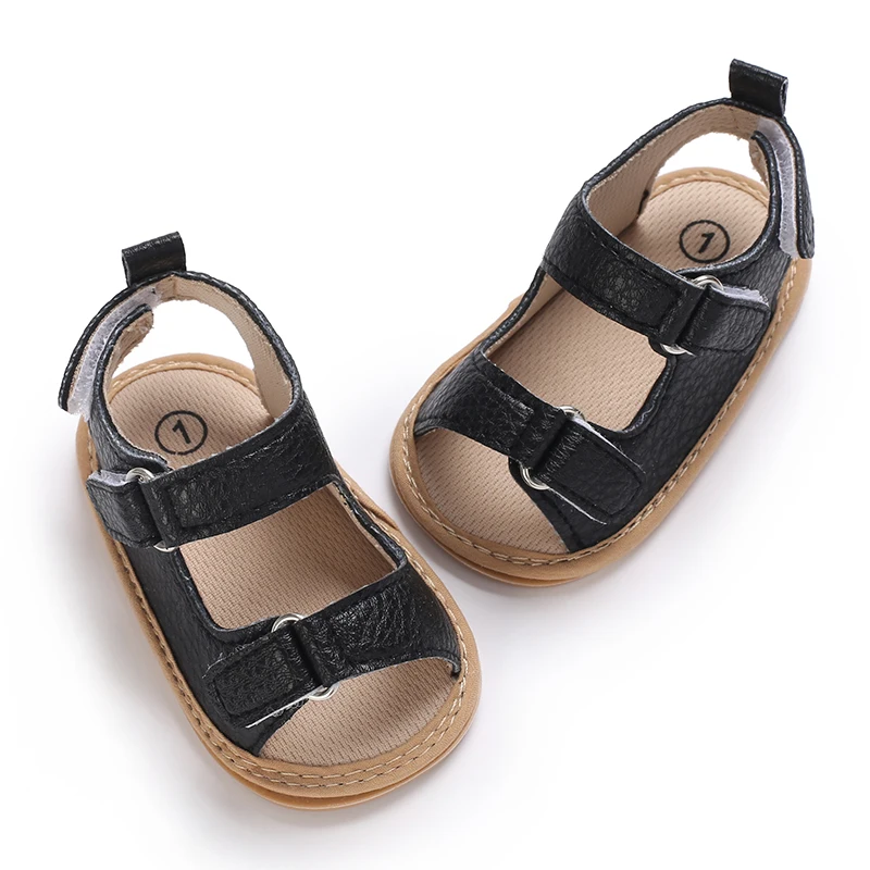 Infant Pre-Walker Shoes 0-1Year Baby Boys Casual Sandals Solid Color Breathable Comfort Spring Daily Walking Shoes