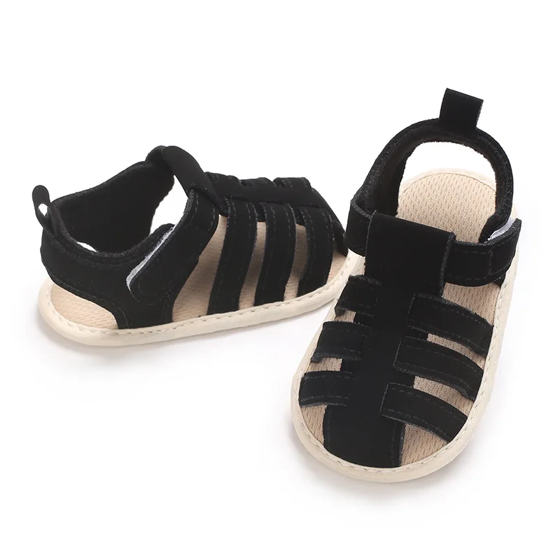 Infant Pre-Walker Shoes 0-1Year Baby Boys Casual Sandals Solid Color Breathable Comfort Spring Daily Walking Shoes