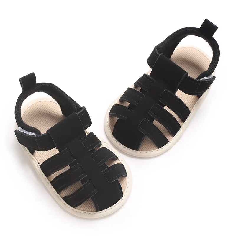 Infant Pre-Walker Shoes 0-1Year Baby Boys Casual Sandals Solid Color Breathable Comfort Spring Daily Walking Shoes
