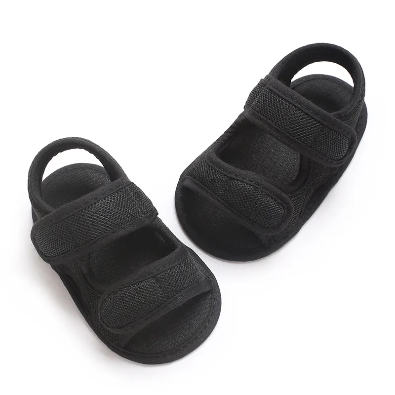 Infant Pre-Walker Shoes 0-1Year Baby Boys Casual Sandals Solid Color Breathable Comfort Spring Daily Walking Shoes