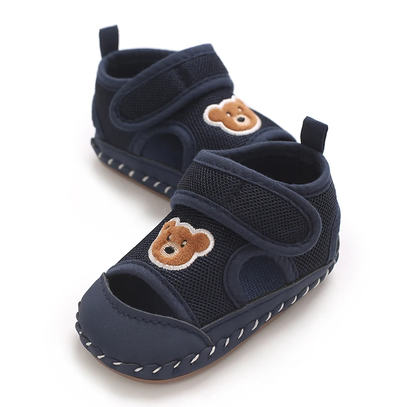 Infant Pre-Walker Shoes 0-1Year Baby Boys Casual Sandals Solid Color Breathable Comfort Spring Daily Walking Shoes