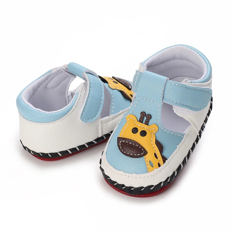 Infant Pre-Walker Shoes 0-1Year Baby Boys Casual Sandals Solid Color Breathable Comfort Spring Daily Walking Shoes