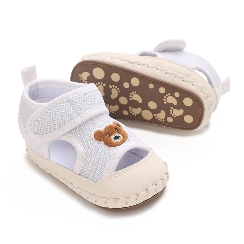 Infant Pre-Walker Shoes 0-1Year Baby Boys Casual Sandals Solid Color Breathable Comfort Spring Daily Walking Shoes