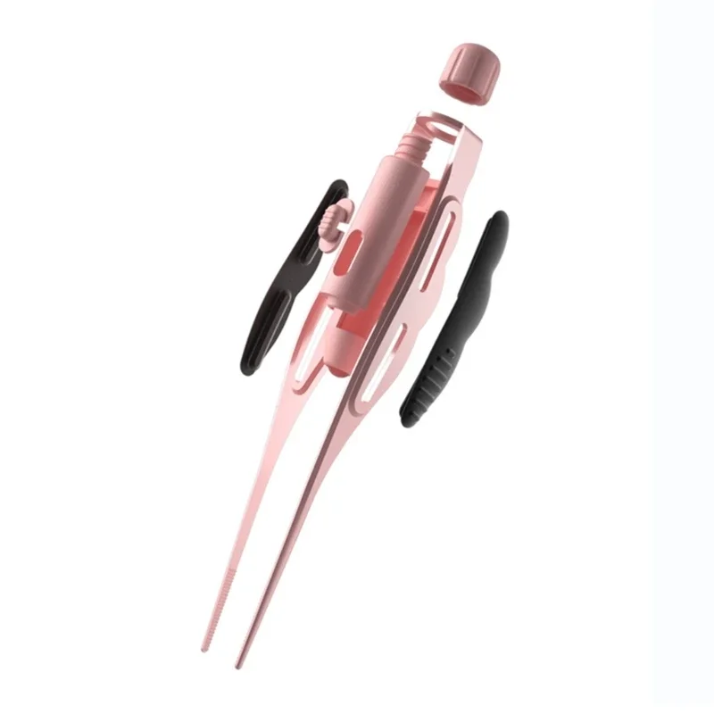 Earwax LED Tweezers Earpick Children Ear Cleaning Tool Adult Ear Wax Removal
