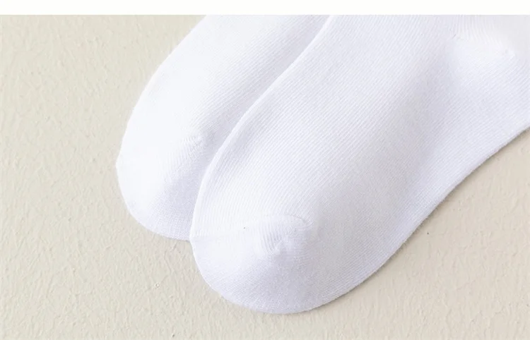 5Pairs/Set 3-13Years Baby Girls Boys Casual Sports Socks Soild Soft Cotton Four Season School Socks Black White Gray Kids Socks