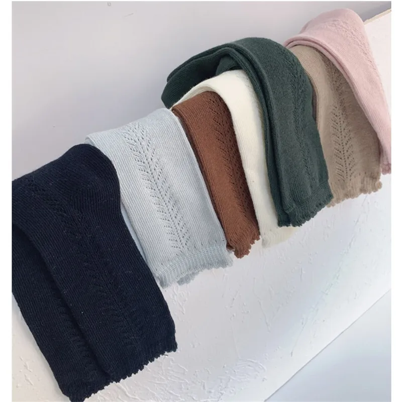Soft Cute Kids Knee High Socks Baby Boys Girls Cotton Mesh Breathable Soft Socks Newborn Infant Long Socks Suit For 1-8 Years