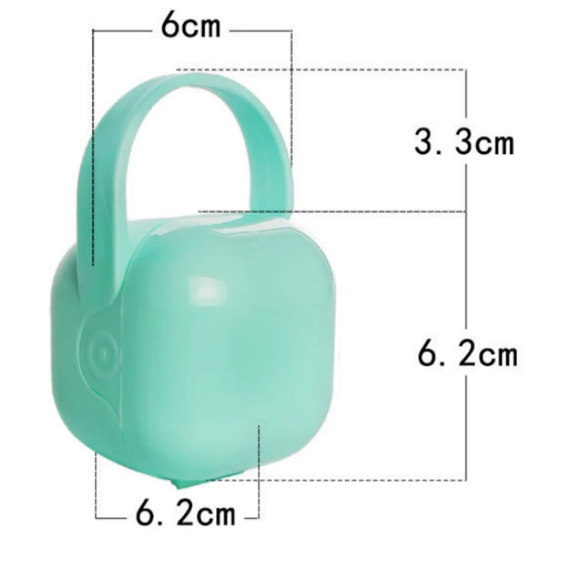Baby PP Plastic Pacifier Box Will Carry Pacifier Box Small Food Zero Pacifier Box Maternal and Infant Products