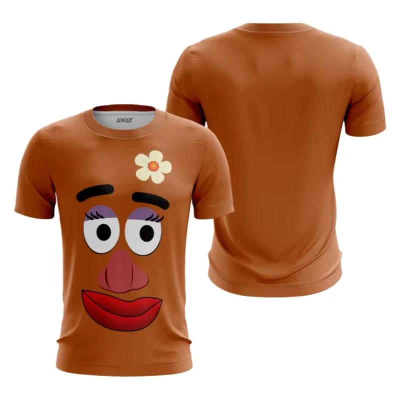 Toy Story 3D Printed Cartoon T Shirt Woody Jessie Cosplay Style Summer Casual Short Sleeve Tops Kids Parent Child Matching