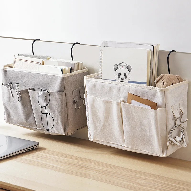 Baby Bedroom Bed Storage Organizer Bedside Storage Rack Dormitory Storage Basket Bedside Hanging Basket Bedside Storage Basket