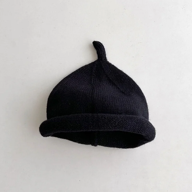 Kids Winter Hats for Newborn Boys Crochet Bonnet Toddler Girl Cap Children Baby Photography Props Boy Accessories Warm Stuffs