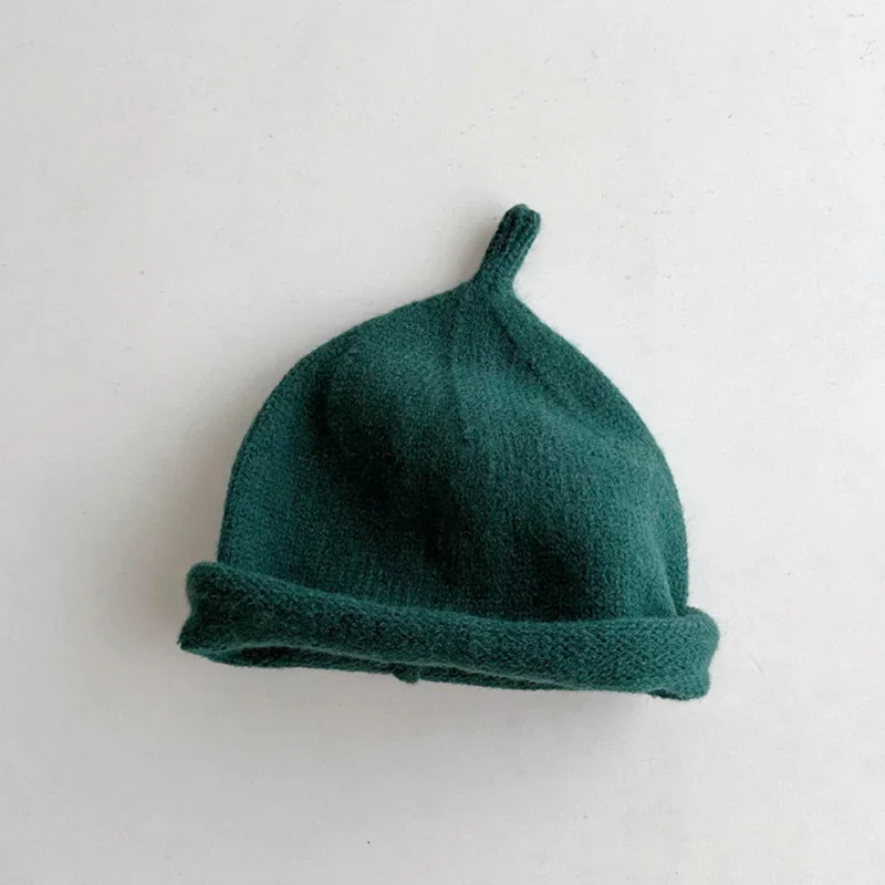 Kids Winter Hats for Newborn Boys Crochet Bonnet Toddler Girl Cap Children Baby Photography Props Boy Accessories Warm Stuffs