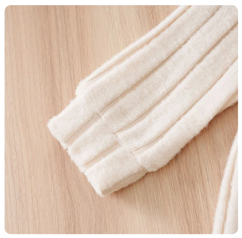 Winter Baby Toddler Onesie+Hats Button Bear Warmth Lovely 0-18 Months Newborn Knitted Romper Round Neck Soft Minimalist Casual