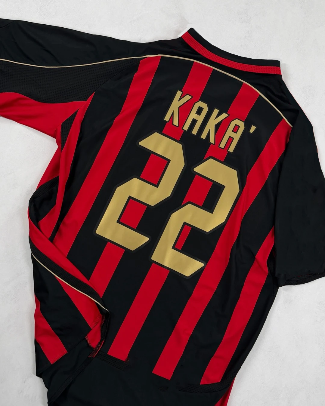 KAKA 22 Retro Football Soccer Jersey for Men Women Summer Short Sleeve Sport Tee Y2K Loose Oversized Streetwear Collection Tops