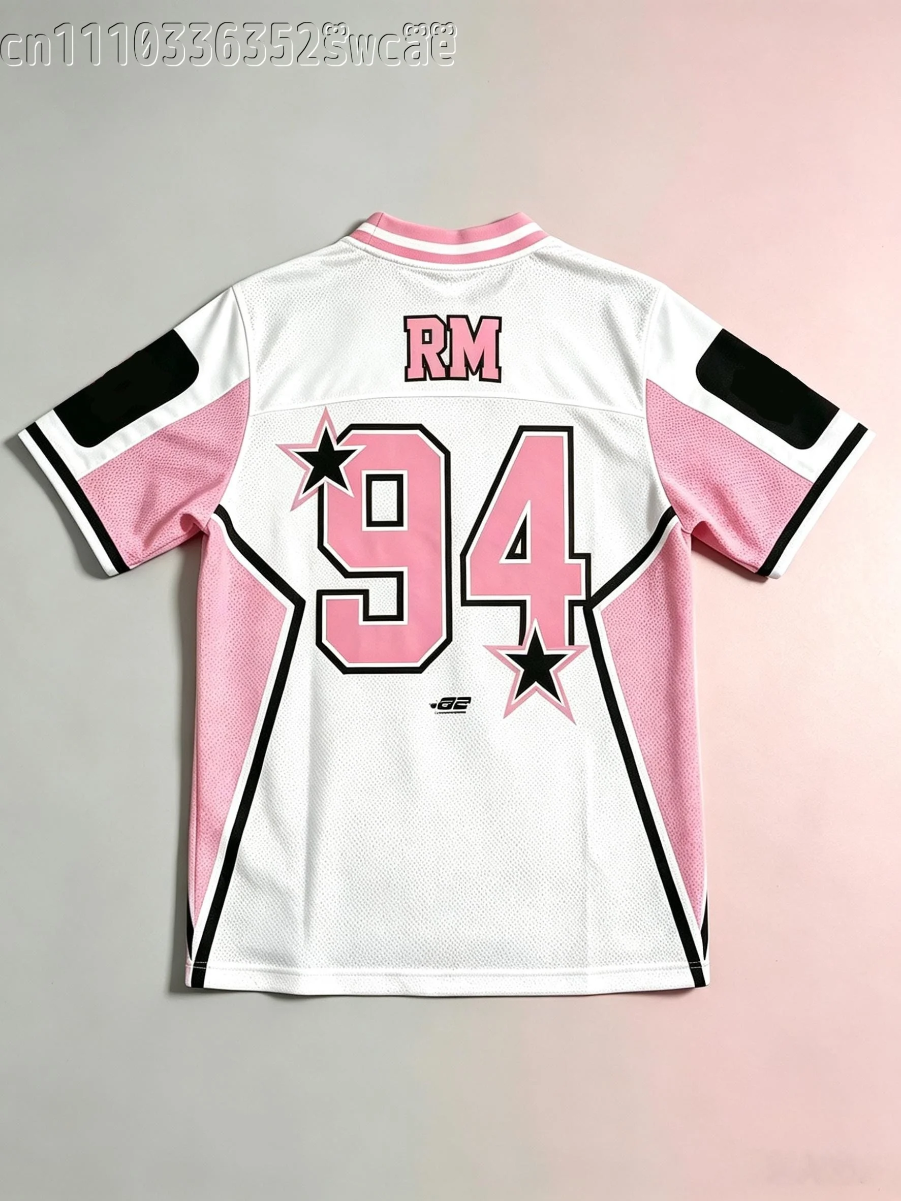 FamilyMatching Arirang Jungkook Fan Support Jersey Star Number Print Short Sleeve Unisex Fashion Concert Street Top