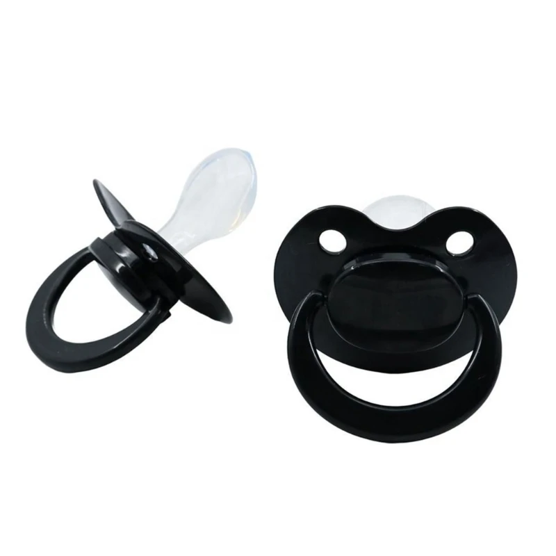 Adult Pacifier Silicone Dummy Nipple Chewing Toy Soother Pacifiers for Autisms High Pressure Work and Restless Nights A2UB