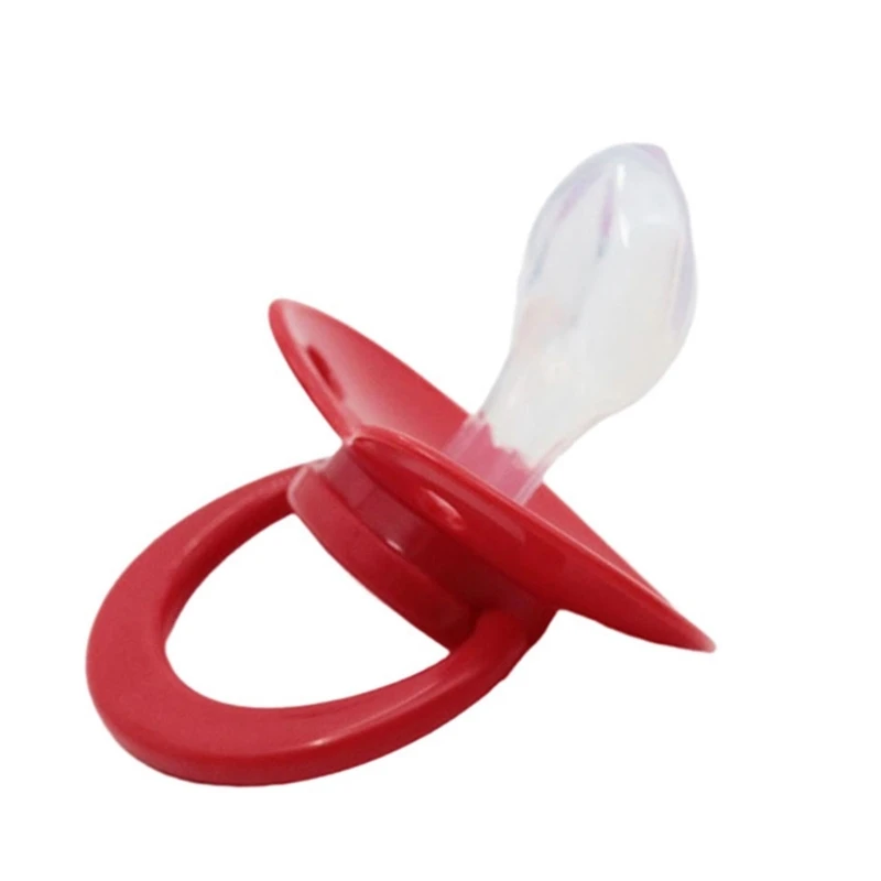 Adult Pacifier Silicone Dummy Nipple Chewing Toy Soother Pacifiers for Autisms High Pressure Work and Restless Nights A2UB