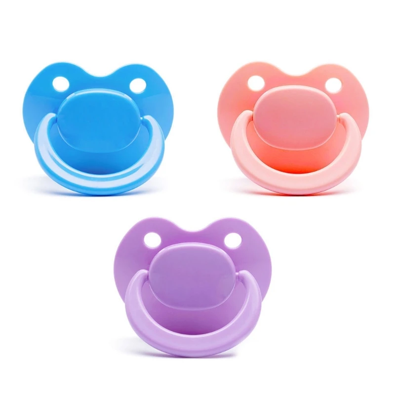 Adult Pacifier Silicone Dummy Nipple Chewing Toy Soother Pacifiers for Autisms High Pressure Work and Restless Nights A2UB