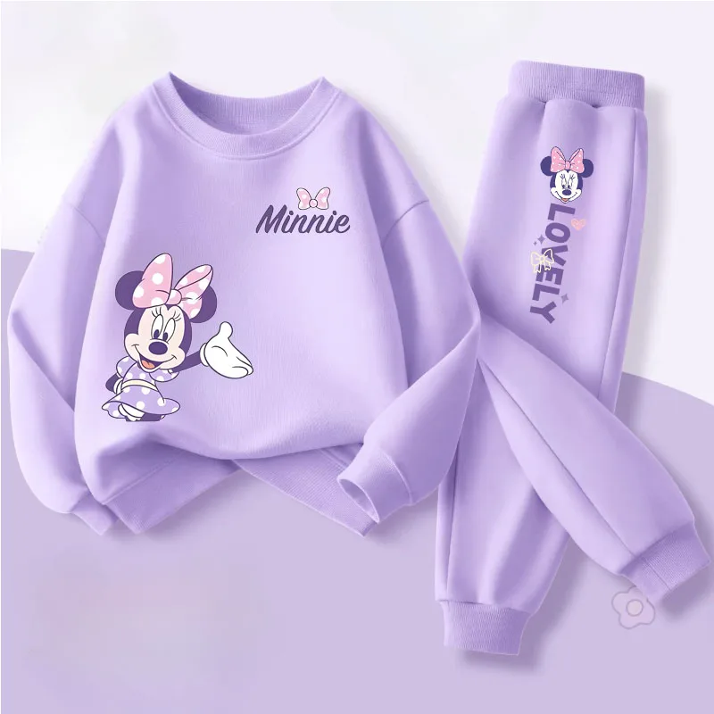 Spring Autumn New Style Children's Clothing Sets Baby Girls O Neck Sweatshirt Pants Two Piece Set Kids Breathable Thin Tracksuit