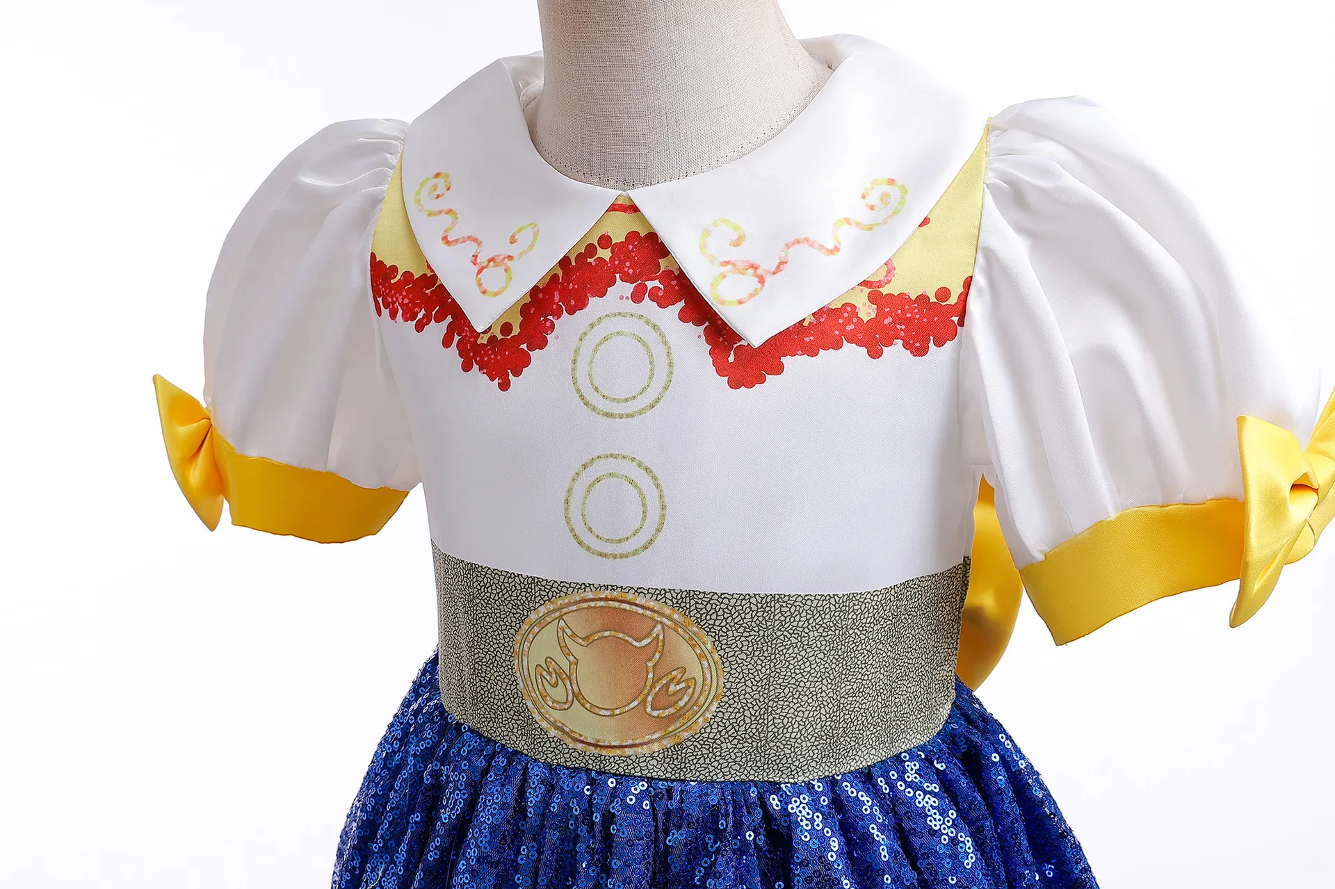 Girls 2026 New Moives Jessie Dress Cowgirl Halloween Cosplay Vestidos Costume Kids Fancy Party Outfit Clothes