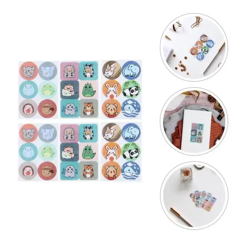 120/240PCS Baby Mosquito Repellent Stickers Plant Mosquito Repellent Patch Children's Waterproof Bandage Cute Bandage