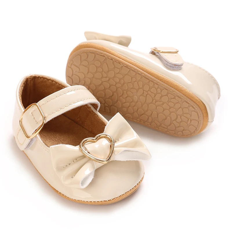 Infant Pre-Walker Shoes 0-1Year Baby Girls Princess Sandals Bowknot Soft Sole Elegant Formal Walking Shoes