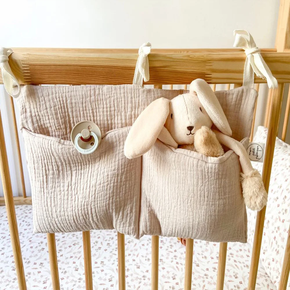 Baby Stuff Organizer Kids Crib Storage Bag Multifunctional Newborn Bed Bag for Children Bedding Diaper Bag Stroller Organizer