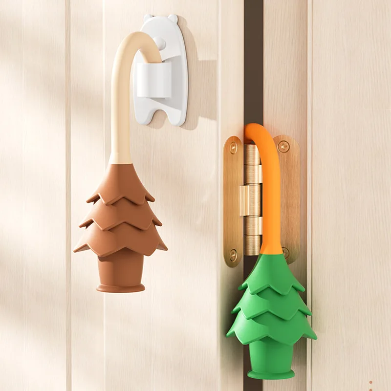 Child Safety Anti-Pinch Hand Door Lock Clamp Hanging Door Stopper Card Type - Prevents Closing for Extra Security