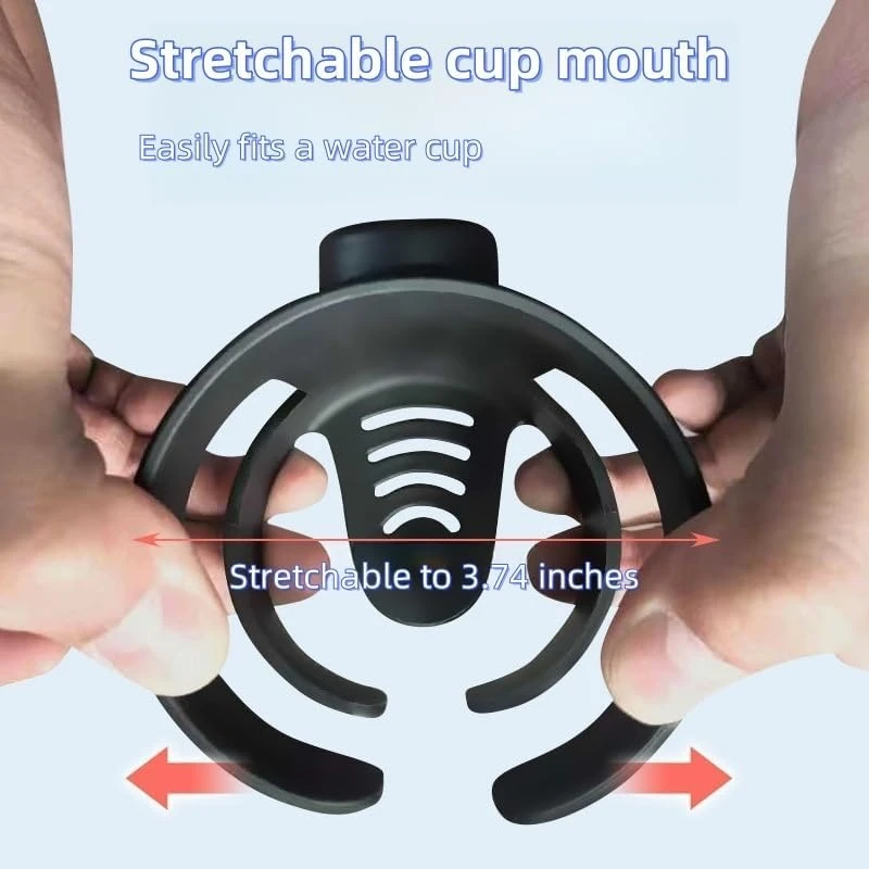 Universal Water Bottle Cup Holder Bike Stroller Milk Bottle Rack for Bicycle Electric Scooter Baby Stroller Outdoor Cycling