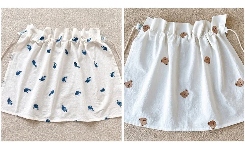 Baby Car Curtain Sun Protection Sunshade for Children UV Protect Window Curtain Kawaii Embroidered Bear Cart Accessories