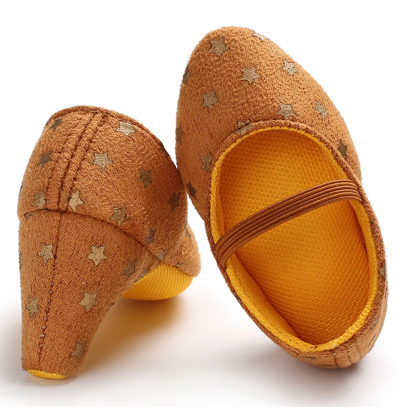 Infant Pre-Walker Shoes 0-18M Baby Girls Princess Bow Shoes Solid Color Fashion Party Walking Footwear
