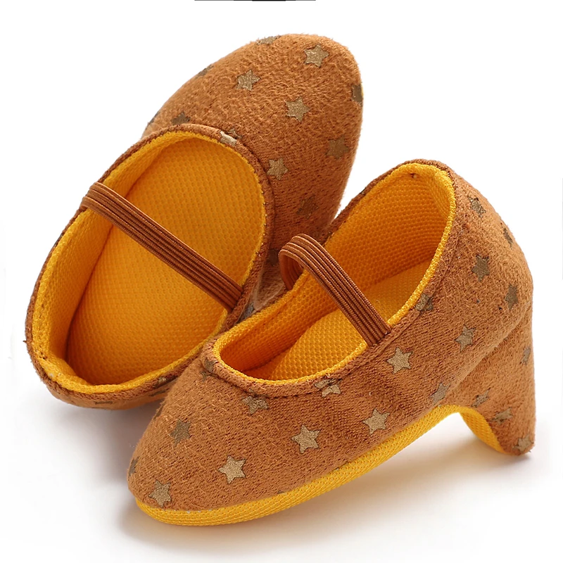 Infant Pre-Walker Shoes 0-18M Baby Girls Princess Bow Shoes Solid Color Fashion Party Walking Footwear