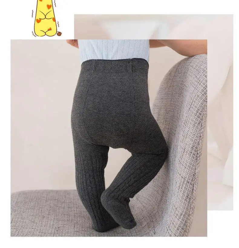 Baby Leggings Spring and Autumn Cotton Pantyhose Men and Women Baby Stockings Big Pp Children's Onesie Outer Wear