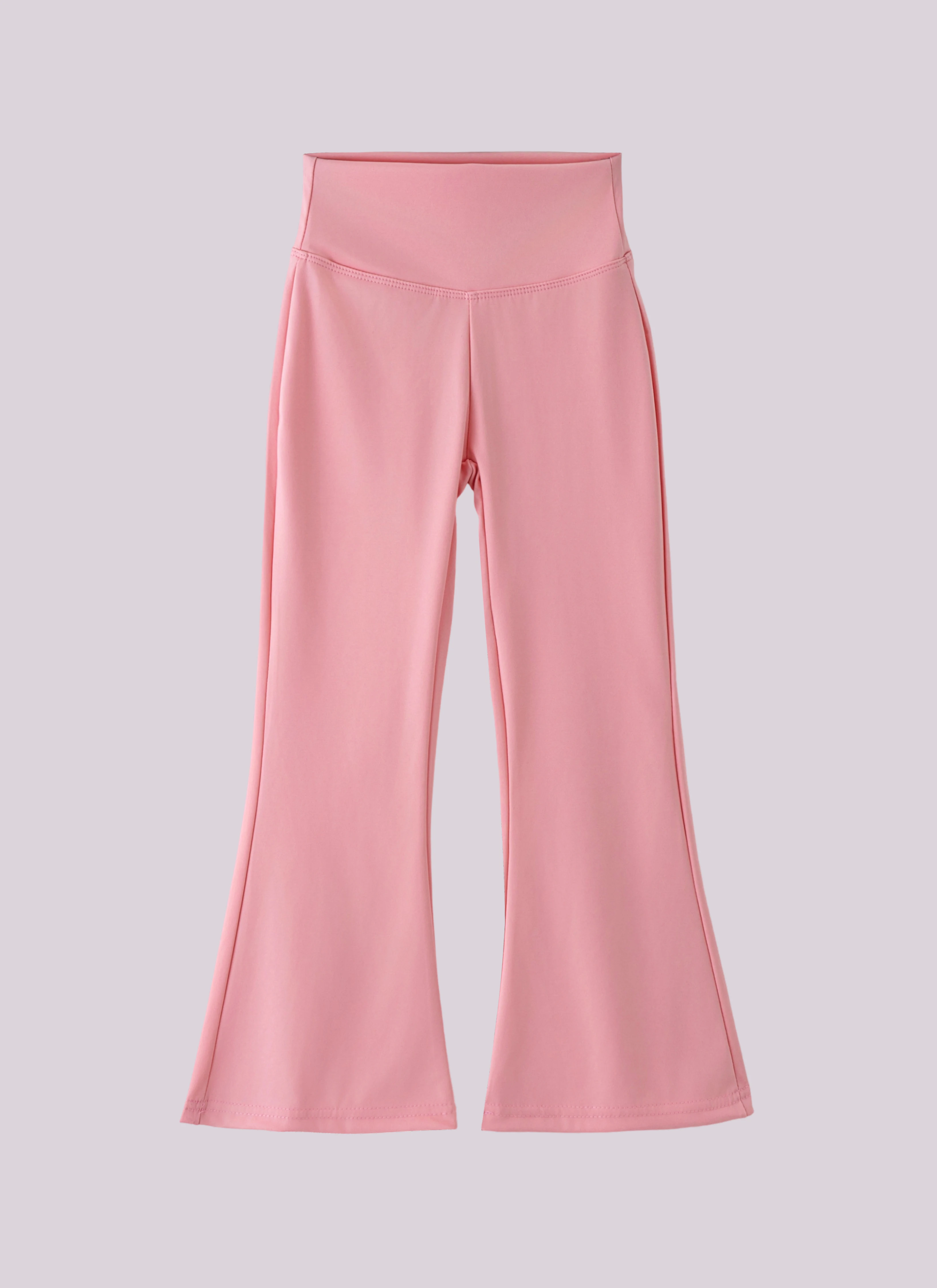 Girls Flared Pants High Waist Yoga Leggings Teenagers Stretch Elastic Waistband Kids Sportswear Trousers Autumn Spring