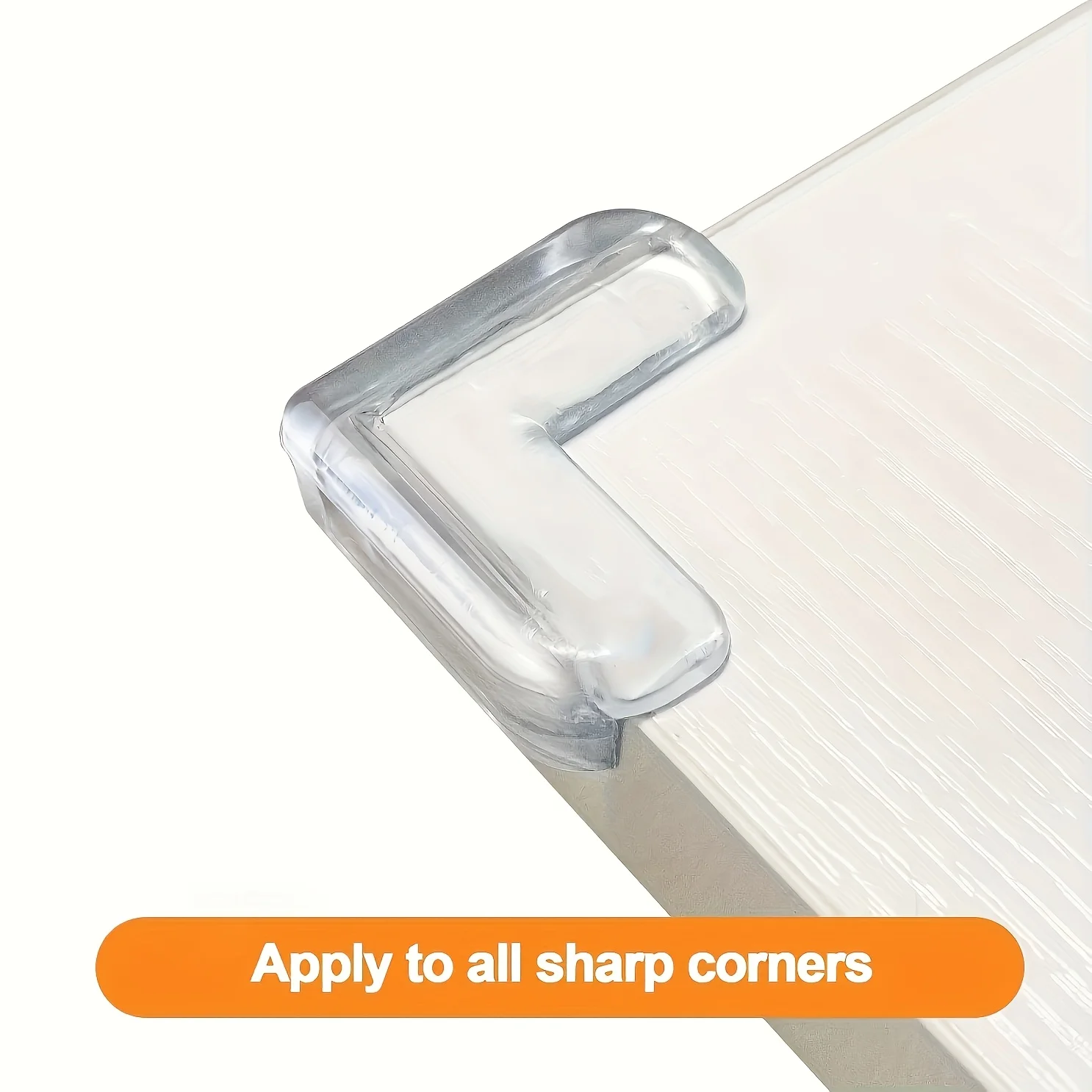 4/8/12pcs Transparent Silicone Corner Protector Set, Safe Edge Guards for Power Outlets and Table Corners