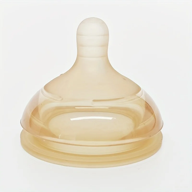 4oz,8oz High Borosilicate Glass Baby Bottle,Nipple,Wide-Neck Feeding Bottle with Bottom Air Balance Hole/Valve,Glass Milk Bottle