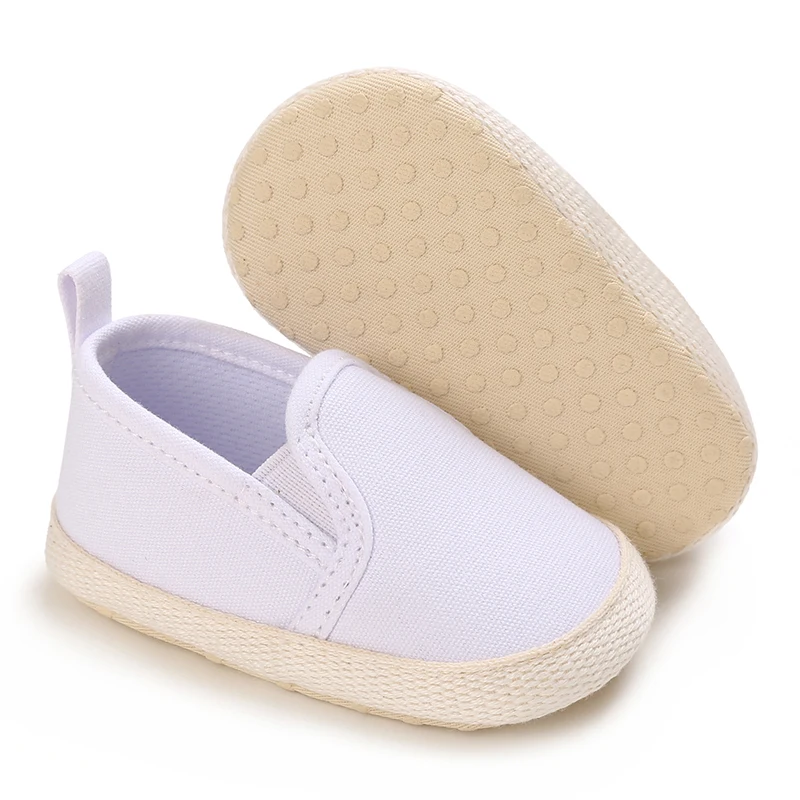 2025 New Baby Canvas Sneakers Anti-slip Soft Plaid Baby Boy Girl Shoes Newborns First Walkers Infant Baby Unisex Casual Shoes