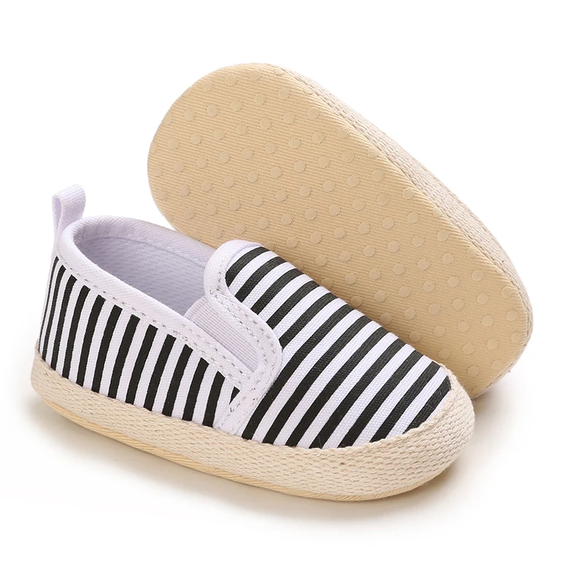 2025 New Baby Canvas Sneakers Anti-slip Soft Plaid Baby Boy Girl Shoes Newborns First Walkers Infant Baby Unisex Casual Shoes
