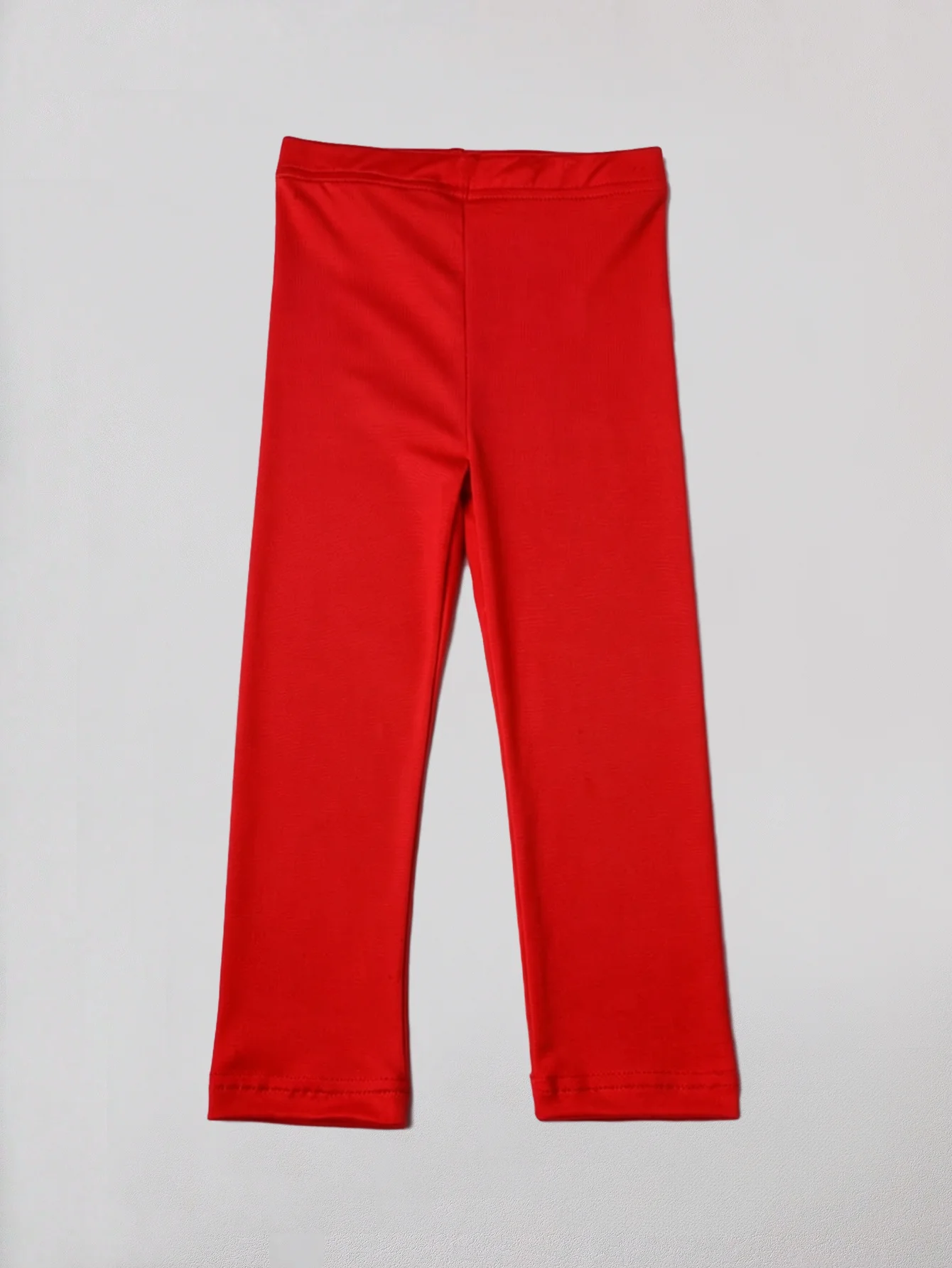Girl Pants Soft Elastic Kids Leggings Candy Color Girls Skinny Pant Solid Color Trousers for Aged 2-12 Years Children Daily Wear