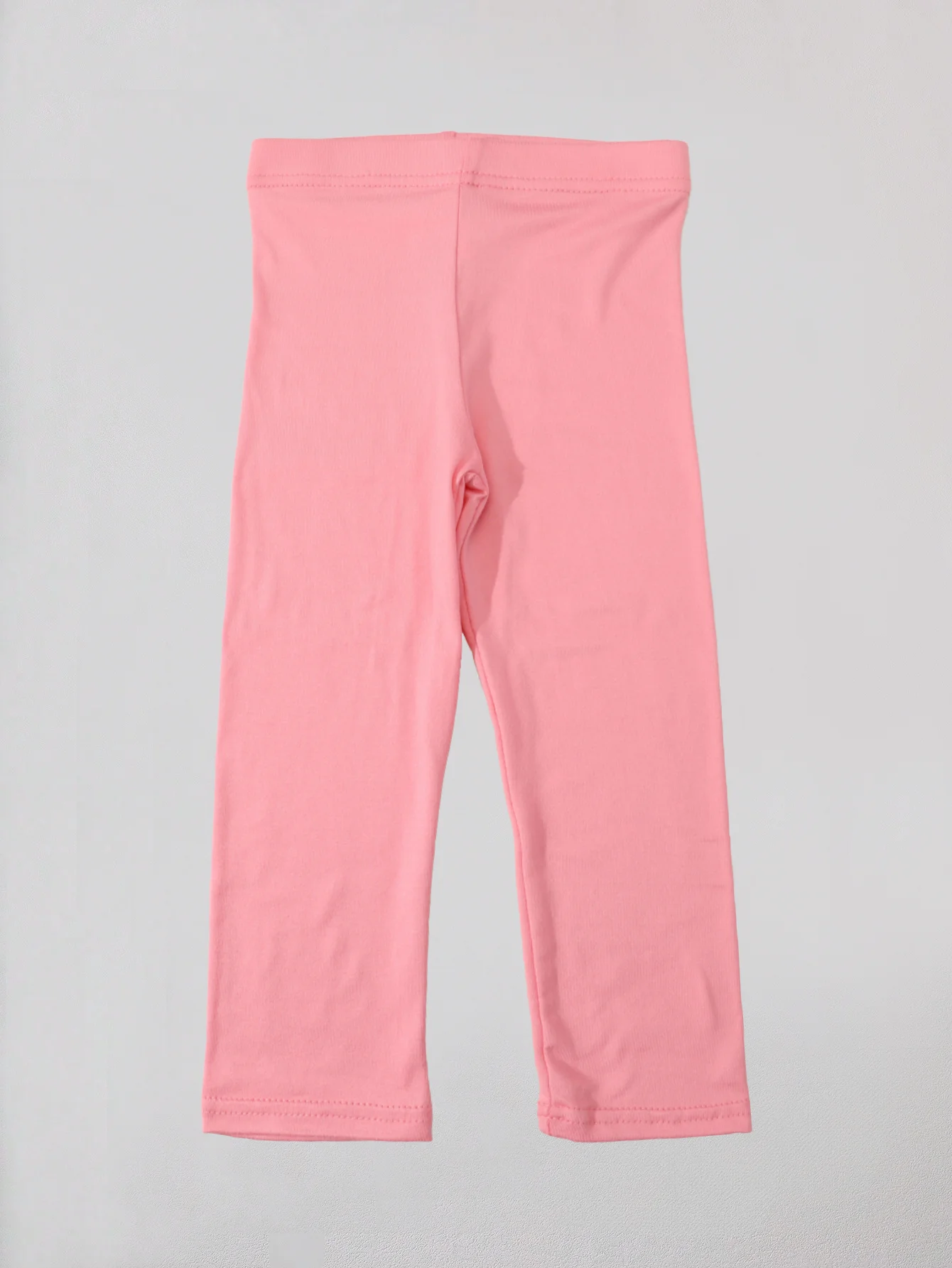 Girl Pants Soft Elastic Kids Leggings Candy Color Girls Skinny Pant Solid Color Trousers for Aged 2-12 Years Children Daily Wear