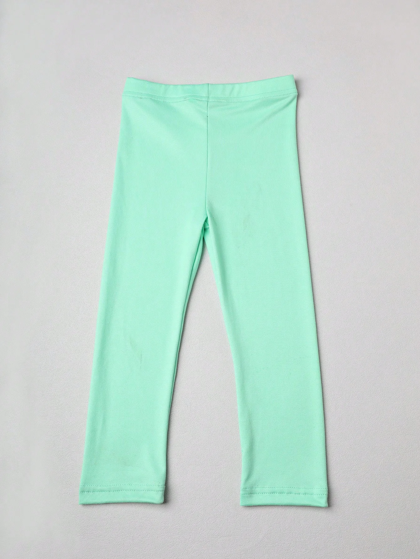 Girl Pants Soft Elastic Kids Leggings Candy Color Girls Skinny Pant Solid Color Trousers for Aged 2-12 Years Children Daily Wear